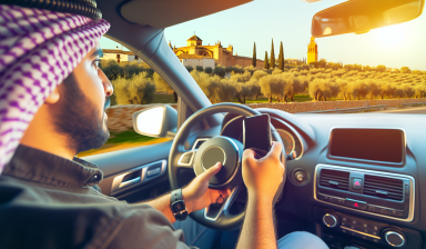 Uso del móvil como distractor al volante en Córdoba