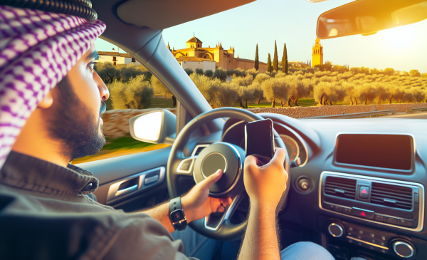 Uso del móvil como distractor al volante en Córdoba